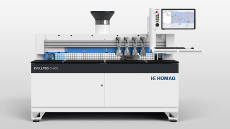CNC-Drilling and Dowel Inserting Machine DRILLTEQ D-200