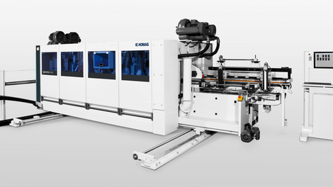 Double-End Tenoner TENONTEQ D-600: Medium performance range for flooring production