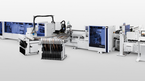 Edge banding machines EDGETEQ S-810 powerLine: Individual equipment configuration