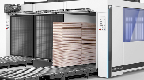 Feed and stacking system FEEDTEQ L-500 | STACKTEQ L-500