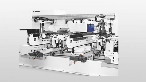 Multi rip saws SAWTEQ C-700: Flexible crosswise division for the upper performance range