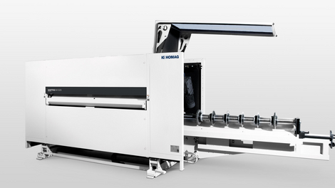 Multi rip saw SAWTEQ M-500: Longitudinal division of large panel materials