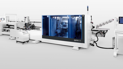 Postforming machines EDGETEQ S-810: One machine – five processing stations