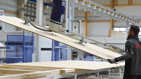 Swing jib crane FEEDTEQ H-300