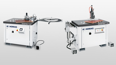Shaped part edge banding / post-processing machines
