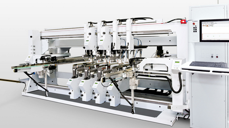 Throughfeed Drilling Machine DRILLTEQ C-500